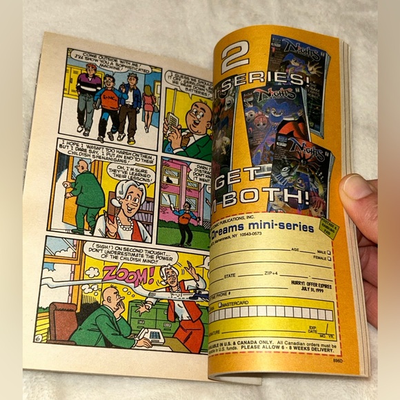 📚BOOK SALE 5 for $20📚 Archie Comic Book Laugh Magazine No. 150 July 1999 - Picture 6 of 11